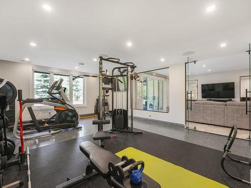 2793 Wheaton Drive, Edmonton, AB - Indoor Photo Showing Gym Room