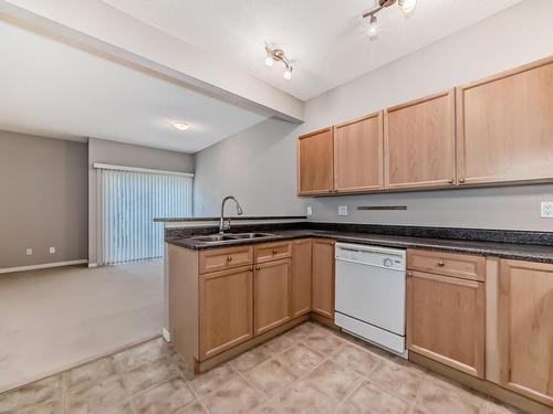 69 3040 Spence Wynd, Edmonton, AB - Indoor Photo Showing Kitchen With Double Sink