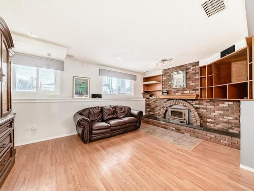 4515 20A Avenue, Edmonton, AB - Indoor With Fireplace