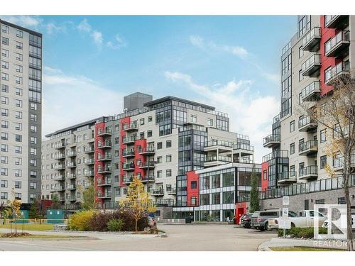 333 5151 Windermere Boulevard, Edmonton, AB - Outdoor With Balcony With Facade