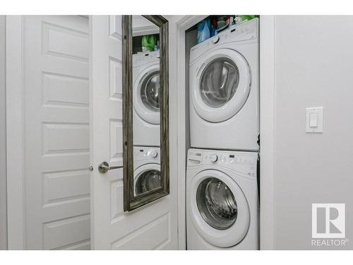 333 5151 Windermere Boulevard, Edmonton, AB - Indoor Photo Showing Laundry Room