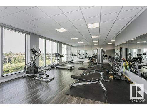 333 5151 Windermere Boulevard, Edmonton, AB - Indoor Photo Showing Gym Room