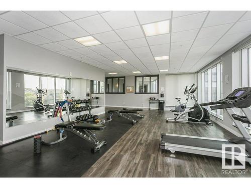 333 5151 Windermere Boulevard, Edmonton, AB - Indoor Photo Showing Gym Room