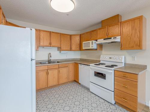 336 2741 55 Street, Edmonton, AB - Indoor Photo Showing Kitchen With Double Sink