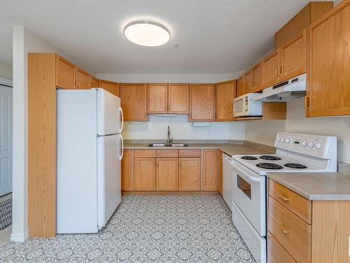 336 2741 55 Street, Edmonton, AB - Indoor Photo Showing Kitchen With Double Sink