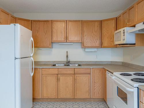 336 2741 55 Street, Edmonton, AB - Indoor Photo Showing Kitchen With Double Sink