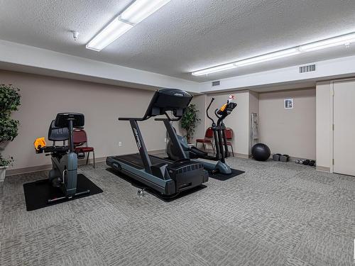 336 2741 55 Street, Edmonton, AB - Indoor Photo Showing Gym Room