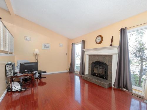 4346 38 Street, Edmonton, AB - Indoor With Fireplace