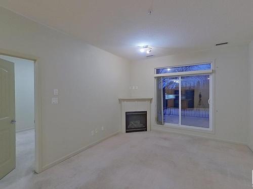 127 2503 Hanna Crescent, Edmonton, AB - Indoor With Fireplace