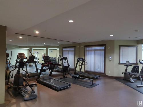 127 2503 Hanna Crescent, Edmonton, AB - Indoor Photo Showing Gym Room