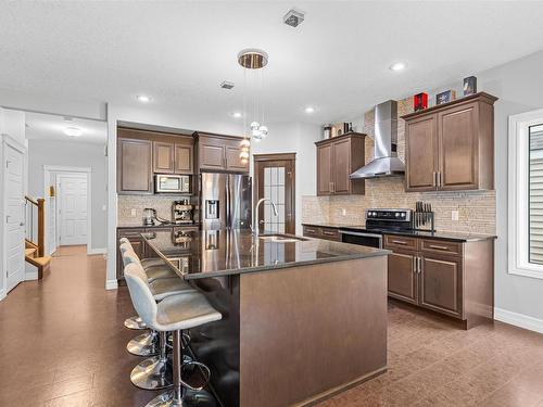 7728 18 Avenue, Edmonton, AB - Indoor Photo Showing Kitchen With Upgraded Kitchen