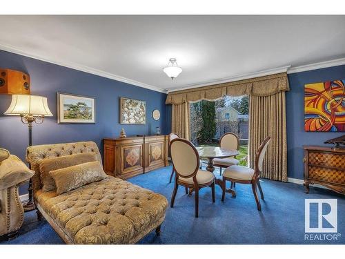 6628 123 Street, Edmonton, AB - Indoor Photo Showing Dining Room