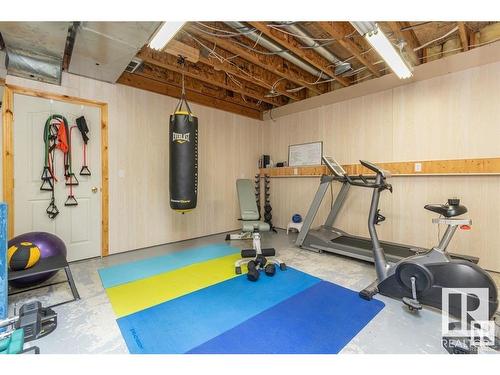 302 52249 Rge Road 222, Rural Strathcona County, AB - Indoor Photo Showing Gym Room