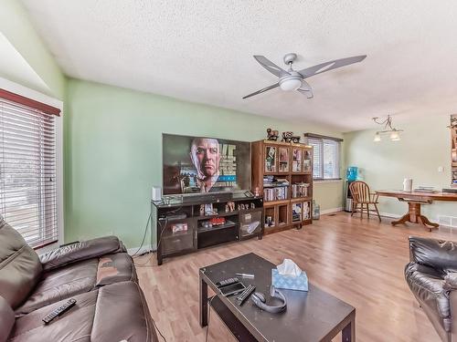 5112 14 Avenue, Edmonton, AB - Indoor Photo Showing Living Room