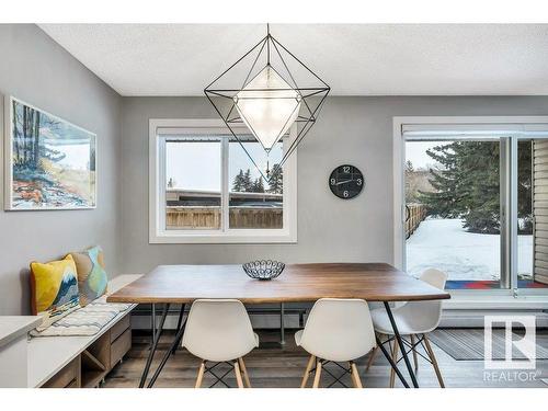 108 5125 Riverbend Road, Edmonton, AB - Indoor Photo Showing Dining Room