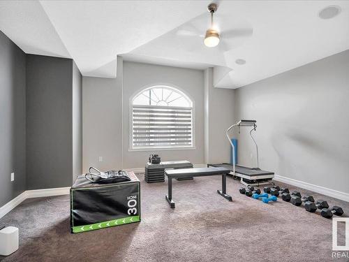 10824 179 Avenue, Edmonton, AB - Indoor Photo Showing Gym Room