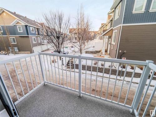 37 4050 Savaryn Drive, Edmonton, AB - Outdoor With Balcony With Exterior