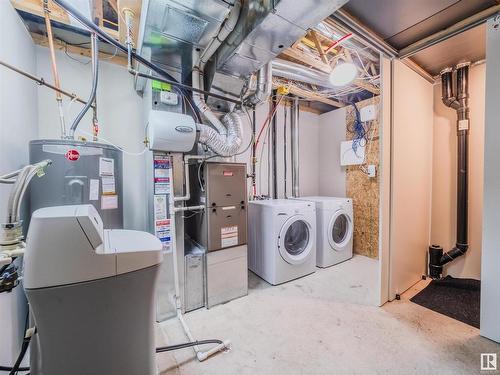 37 4050 Savaryn Drive, Edmonton, AB - Indoor Photo Showing Laundry Room