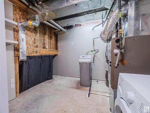 37 4050 Savaryn Drive, Edmonton, AB - Indoor Photo Showing Laundry Room