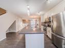 37 4050 Savaryn Drive, Edmonton, AB  - Indoor Photo Showing Kitchen With Stainless Steel Kitchen With Upgraded Kitchen 