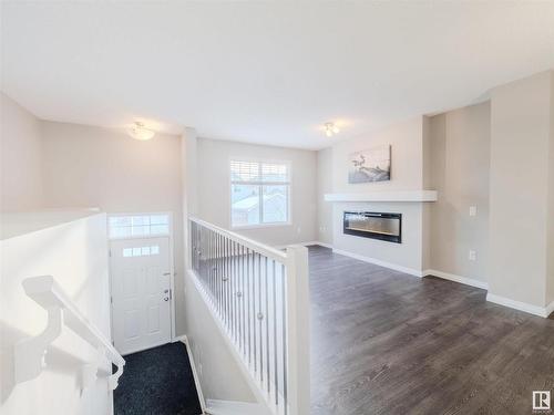 37 4050 Savaryn Drive, Edmonton, AB - Indoor With Fireplace