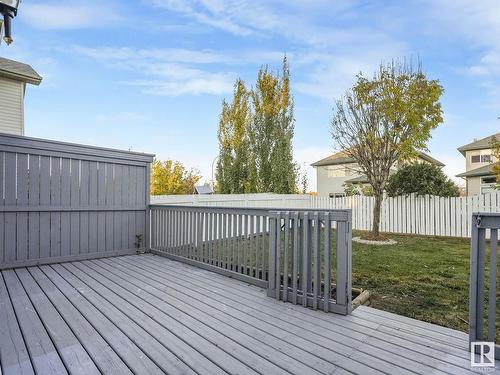 8 Foxhaven Crescent, Sherwood Park, AB - Outdoor With Deck Patio Veranda With Exterior