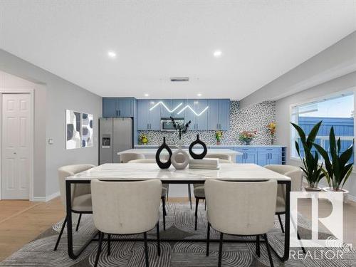 8 Foxhaven Crescent, Sherwood Park, AB - Indoor Photo Showing Dining Room