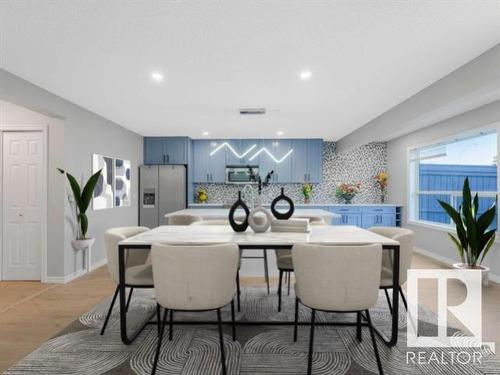 8 Foxhaven Crescent, Sherwood Park, AB - Indoor Photo Showing Dining Room