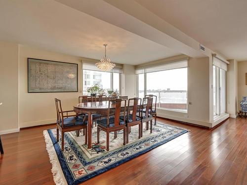 1201 10010 119 Street, Edmonton, AB - Indoor Photo Showing Dining Room