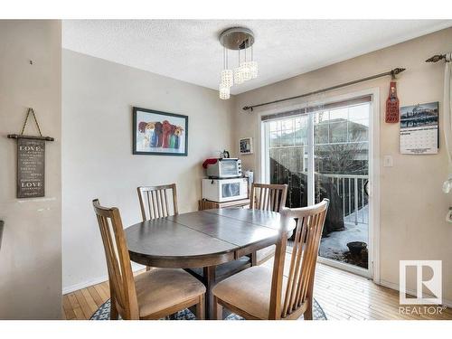 29 12104 16 Avenue, Edmonton, AB - Indoor Photo Showing Dining Room