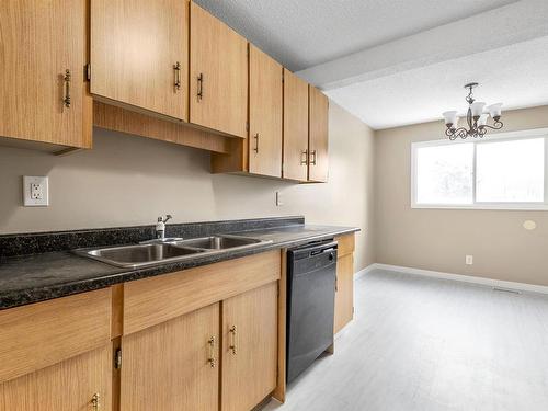 5 1651 46 Street, Edmonton, AB - Indoor Photo Showing Kitchen With Double Sink