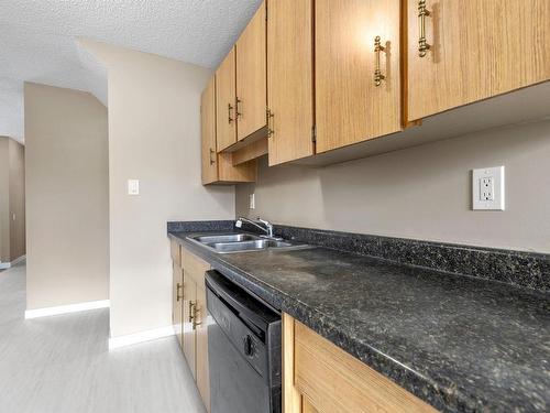 5 1651 46 Street, Edmonton, AB - Indoor Photo Showing Kitchen With Double Sink