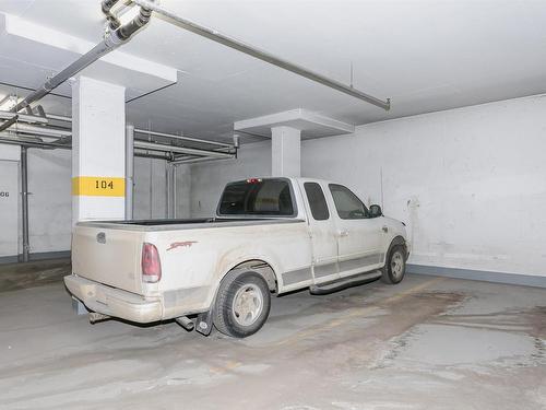 2-414 4245 139 Avenue, Edmonton, AB - Indoor Photo Showing Garage