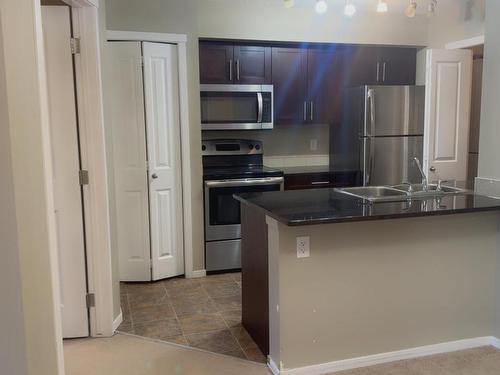 413 5804 Mullen Place, Edmonton, AB - Indoor Photo Showing Kitchen