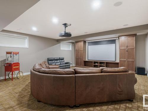 1196 Adamson Drive, Edmonton, AB - Indoor Photo Showing Basement