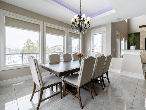 3104 Watson Green, Edmonton, AB - Indoor Photo Showing Dining Room