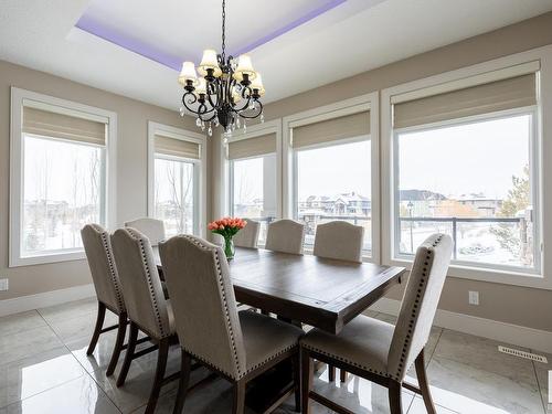 3104 Watson Green, Edmonton, AB - Indoor Photo Showing Dining Room