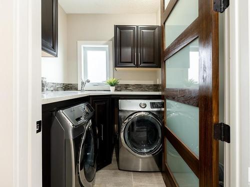 3104 Watson Green, Edmonton, AB - Indoor Photo Showing Laundry Room