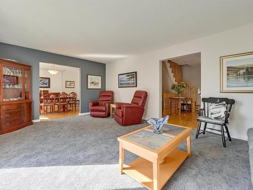 8107 138 Street, Edmonton, AB - Indoor Photo Showing Living Room