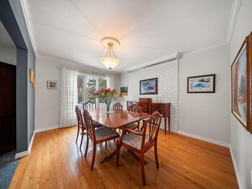 8107 138 Street, Edmonton, AB - Indoor Photo Showing Dining Room