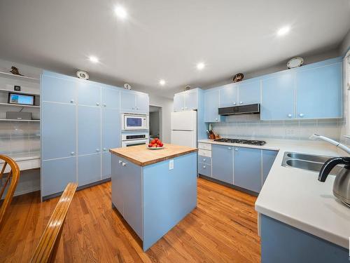 8107 138 Street, Edmonton, AB - Indoor Photo Showing Kitchen With Double Sink