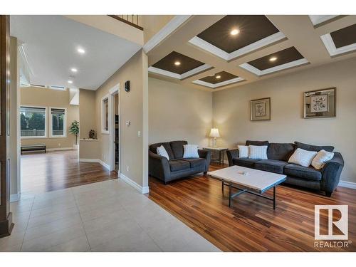 1211 Adamson Drive, Edmonton, AB - Indoor Photo Showing Living Room