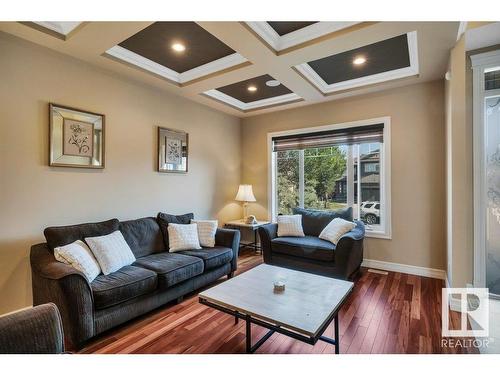 1211 Adamson Drive, Edmonton, AB - Indoor Photo Showing Living Room