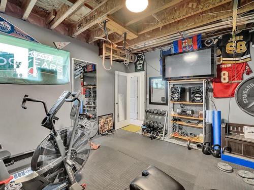 16 53407 Rge Road 30, Rural Parkland County, AB - Indoor Photo Showing Gym Room