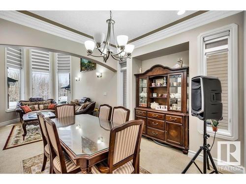 1809 33B Avenue, Edmonton, AB - Indoor Photo Showing Dining Room