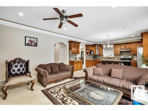 1809 33B Avenue, Edmonton, AB - Indoor Photo Showing Living Room