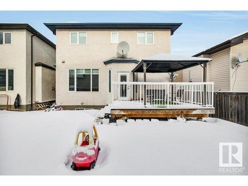 1809 33B Avenue, Edmonton, AB - Outdoor With Deck Patio Veranda With Exterior