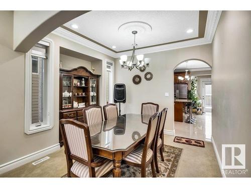 1809 33B Avenue, Edmonton, AB - Indoor Photo Showing Dining Room