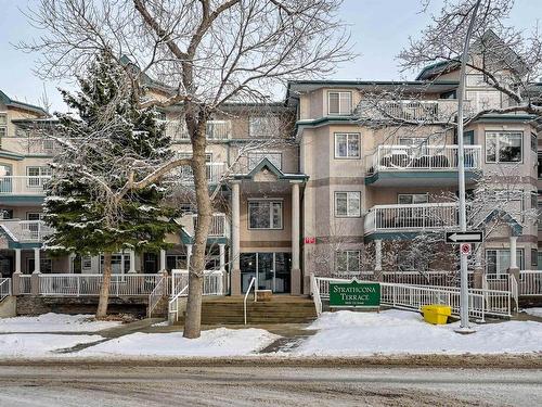 305 8909 100 Street, Edmonton, AB - Outdoor With Facade