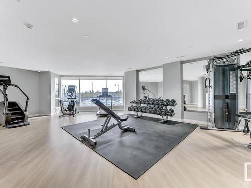 511 1316 Windermere Way, Edmonton, AB - Indoor Photo Showing Gym Room